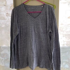 Gray Long Sleeve Shirt Size L